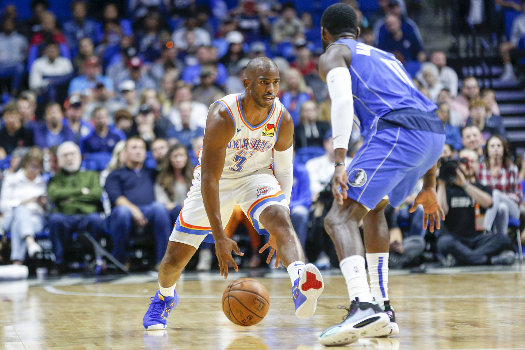 Oklahoma City Thunder vs Dallas Mavericks
